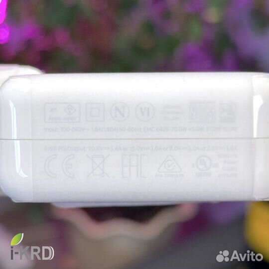 Блок Apple USB-C MacBook 70W (Новый,из комплекта)