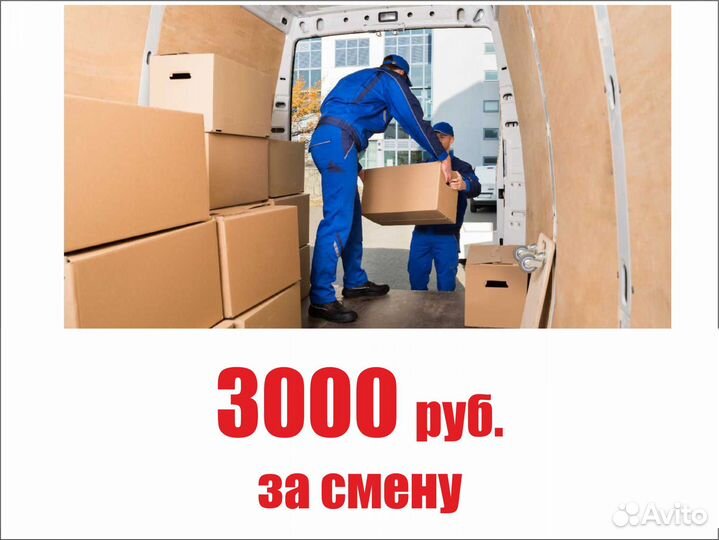 Грузчик в Воронеж. Проживание бесплатно