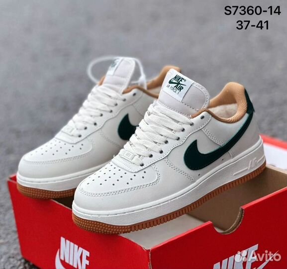 Кроссовки зимние nike air force one