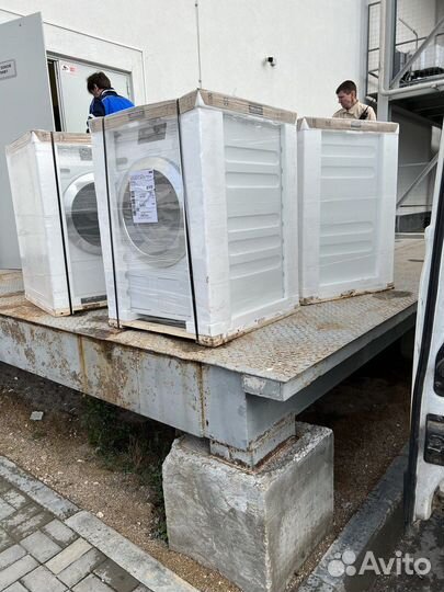 Комплект Miele WEG675wcs и TEF775wp