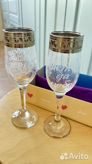 Хрустальные бокалы