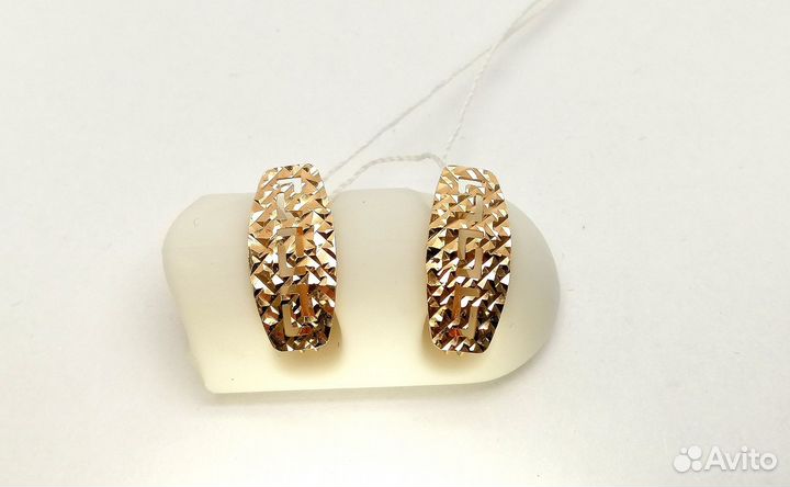 Серьги Золото