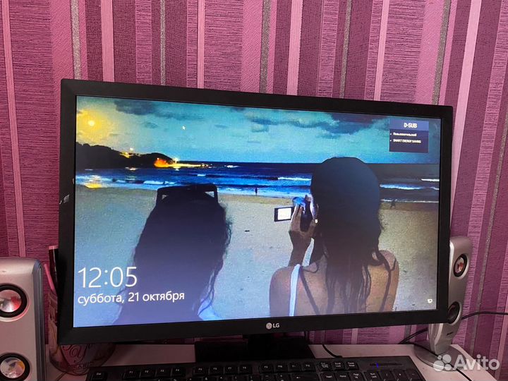 Монитор LG 22MK400A-B