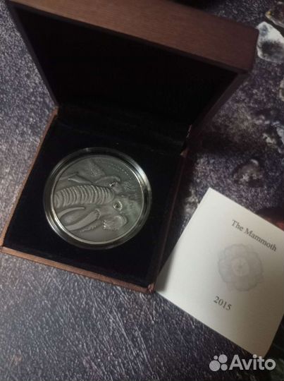 1000 франков серебро Буркина Фасо, тираж 500 шт