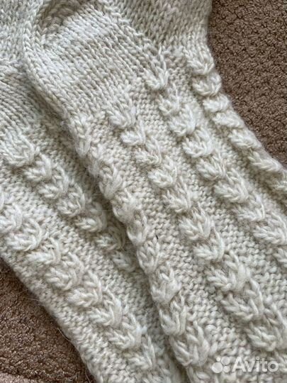 Гетры женские из натуральной овечьей шерсти