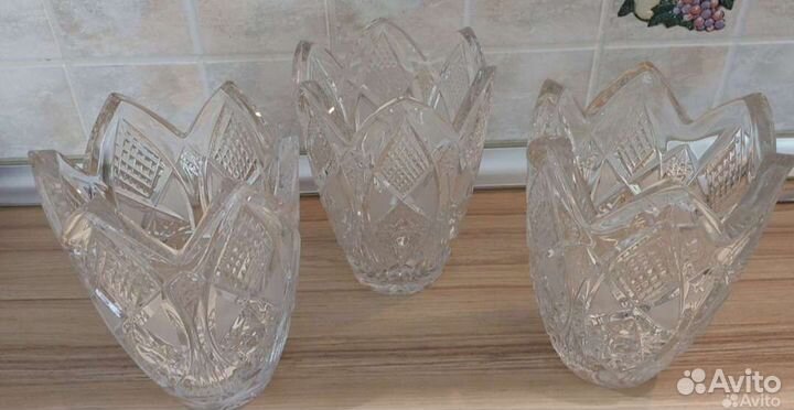 Вазы хрустальные СССР