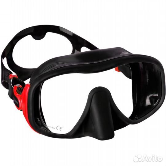 Маска для дайвинга Mares Juno черный/красный