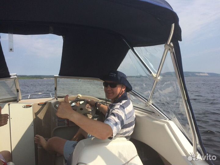 Аренда катера с капитаном, прогулки по Волге