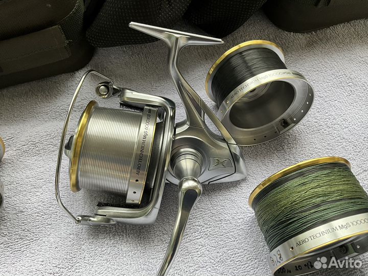 Катушки shimano aero tehnium magnesium 10000 xsb