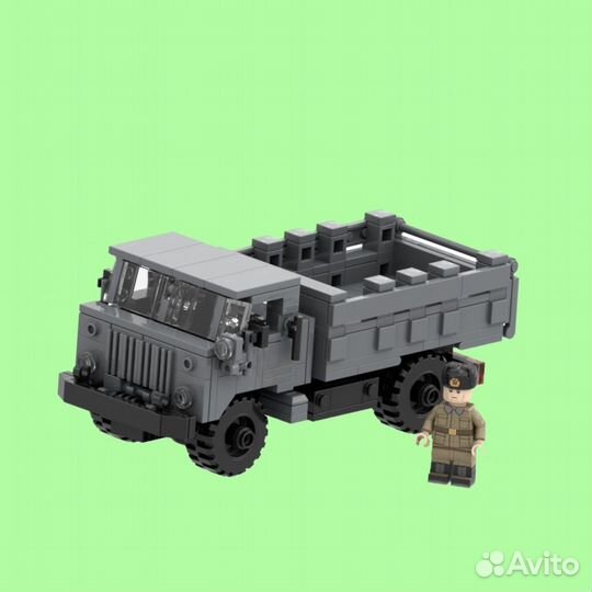 Коллекционная модель газ-66 1:35