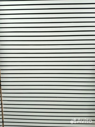 Эконом панель белая 1200 х 2400 мм, шаг 50 мм бу