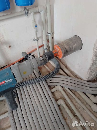 Алмазное сверление отверстий бурение отверстий