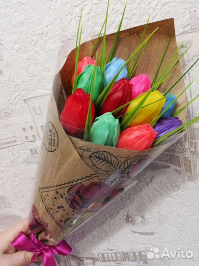 Тюльпаны мыльные