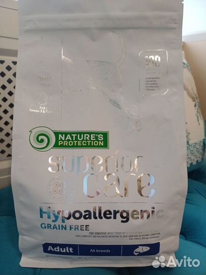 Продам корм Nature's Protection 1,5 кг