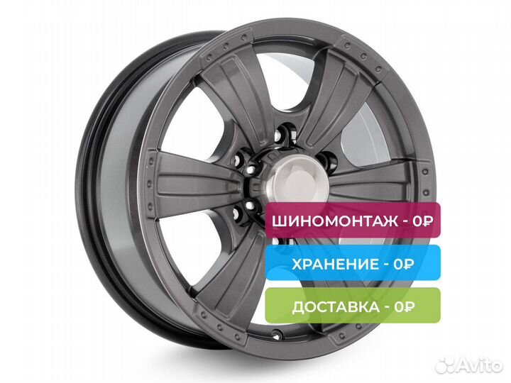 R16 5x139,7 7J ET35 D109,7 Скад Рейнджер графит