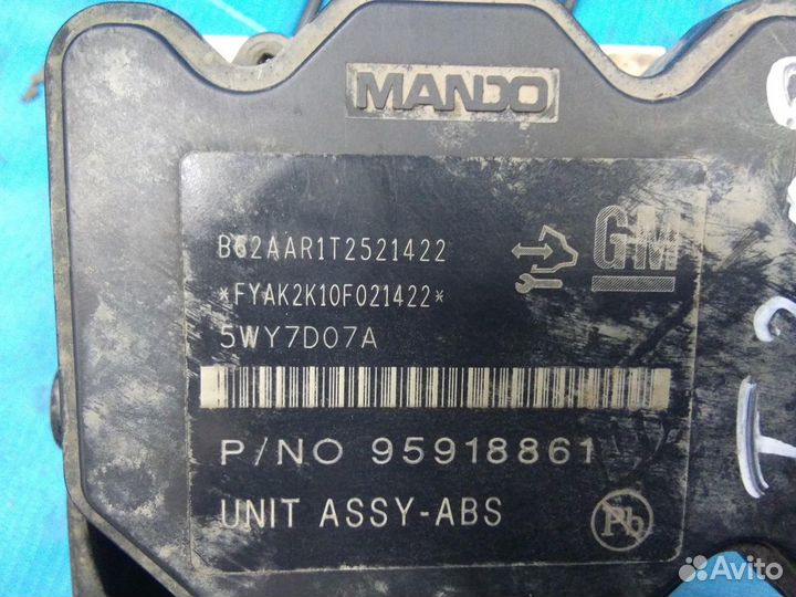 Блок ABS (насос) Chevrolet Aveo (T300) 2011