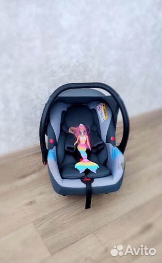 Коляска Hot Mom с люлькой из экокожи