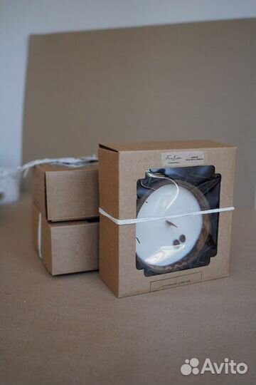 Арома свеча в кокосе ручной работы