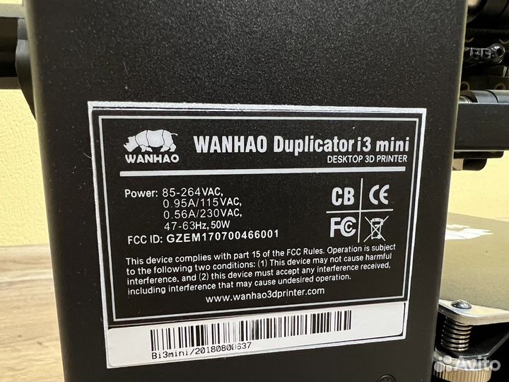 3Д принтер Wanhao Duplicator i3 mini