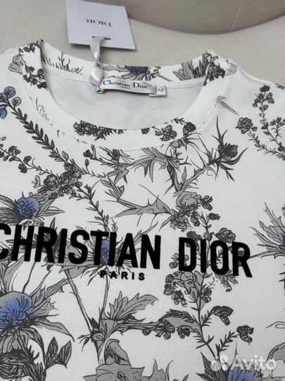 Футболка christian dior женская
