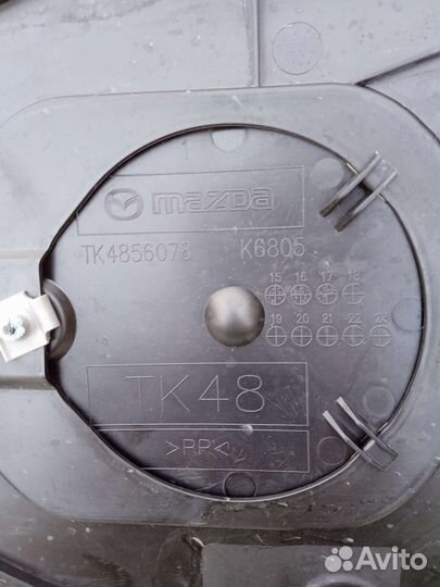 Защита двигателя mazda сх-5пластик