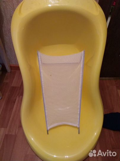 Ванна детская Пластишка желтая