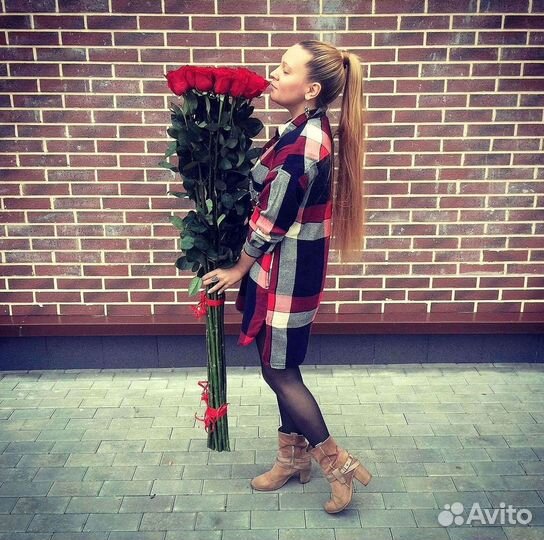 Высокие розы Гигантские розы с доставкой