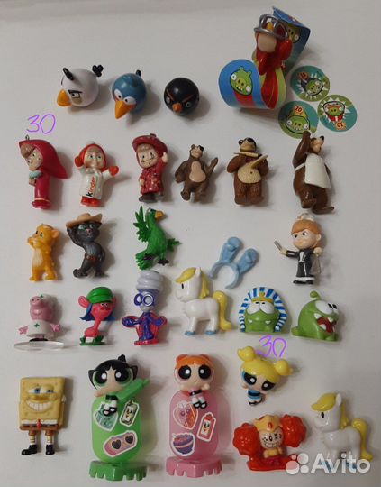 Разные игрушки из Киндер