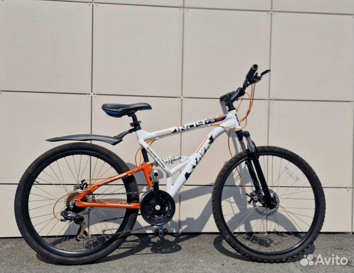 Велосипед горный двухподвес Stark Indy FS 26