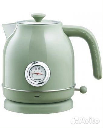 Чайник Qcooker Electric Kettle, зеленый