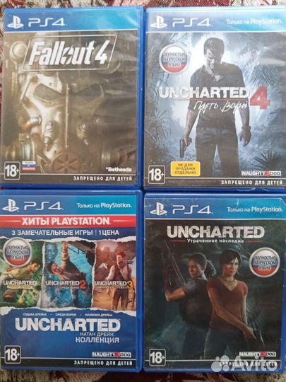 Игры для приставок ps4