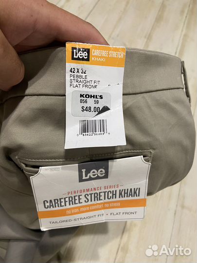Новые брюки Lee made in Mexico