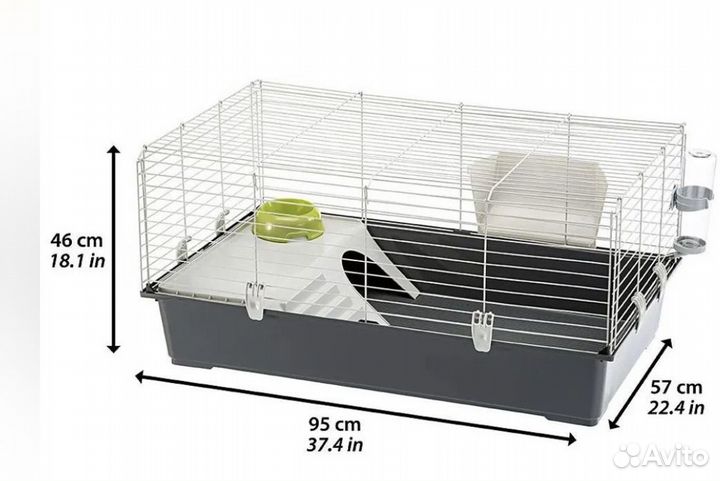 Клетка для кролика большая