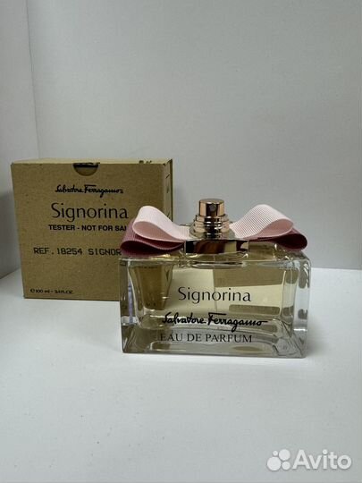 Salvatore Ferragamo Signorina edp 100мл тестер