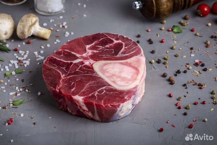 Мясо говядины премиум-класса. Оссобуко