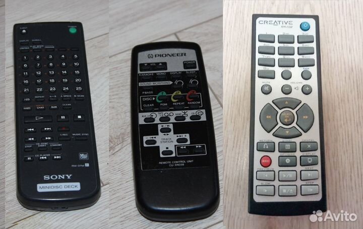 Пульт Creative Sony Pioneer Rolsen Рубин