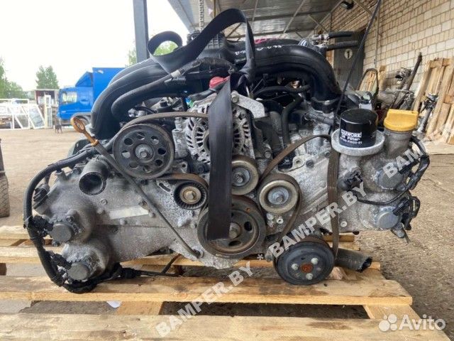 Двигатель к Subaru Forester SH, 2012 г. 2.0 л, бен