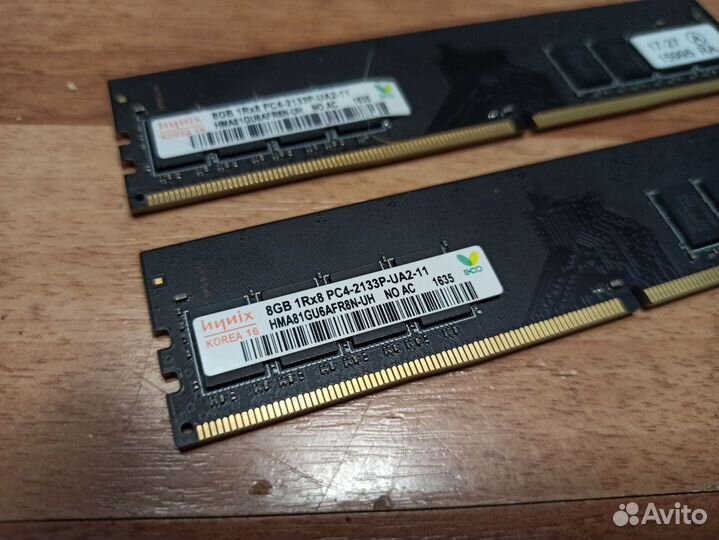 Оперативная память DDR4 16Gb 2400Mhz Sk Hynix