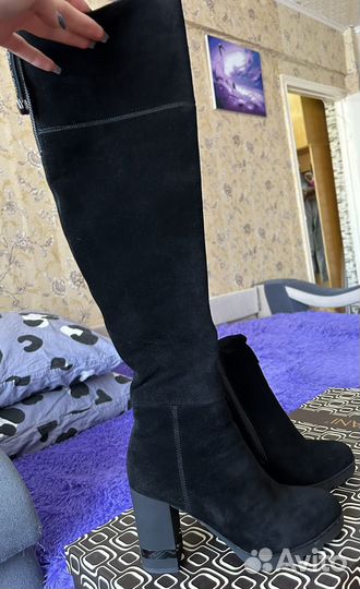 Ботфорты зимние