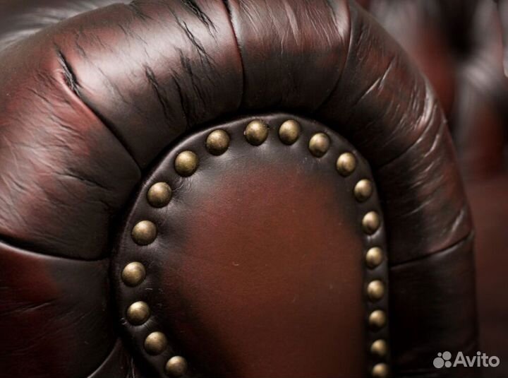 Кресло steampunk decor brass carnations