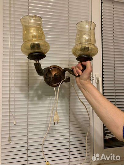 Люстра и бра СССР