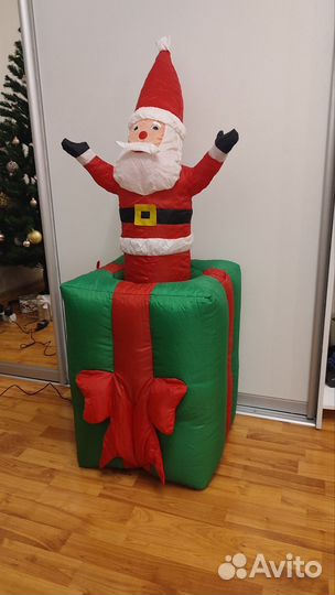 Надувной дед мороз