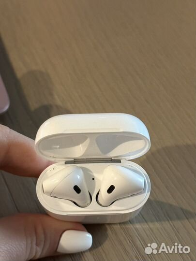 Airpods 2 оригинал кейс чехол