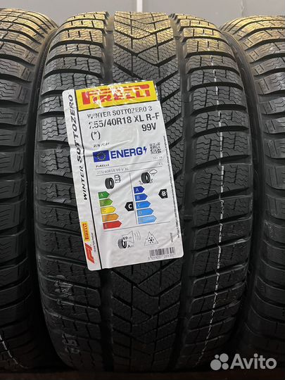 Pirelli Winter Sottozero 3 255/40 R18 и 225/45 R18 99V