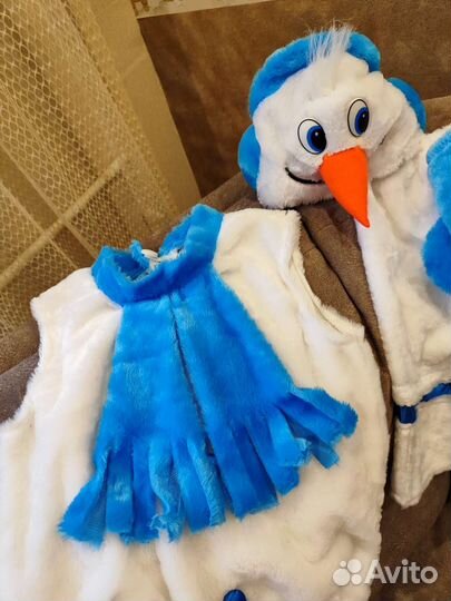 Маскарадный костюм снеговик