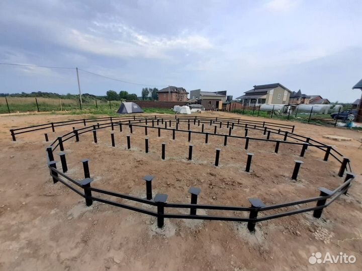 Винтовые сваи под ключ / Фундамент за 1 день