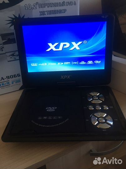 Портативный dvd & ЖК телевизор