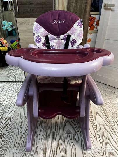 Стульчик для кормления jetem трансформер