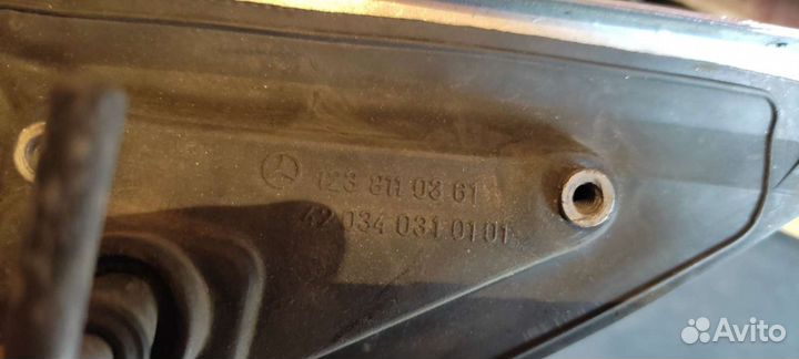 Зеркала з/в mercedes хром.1238110641