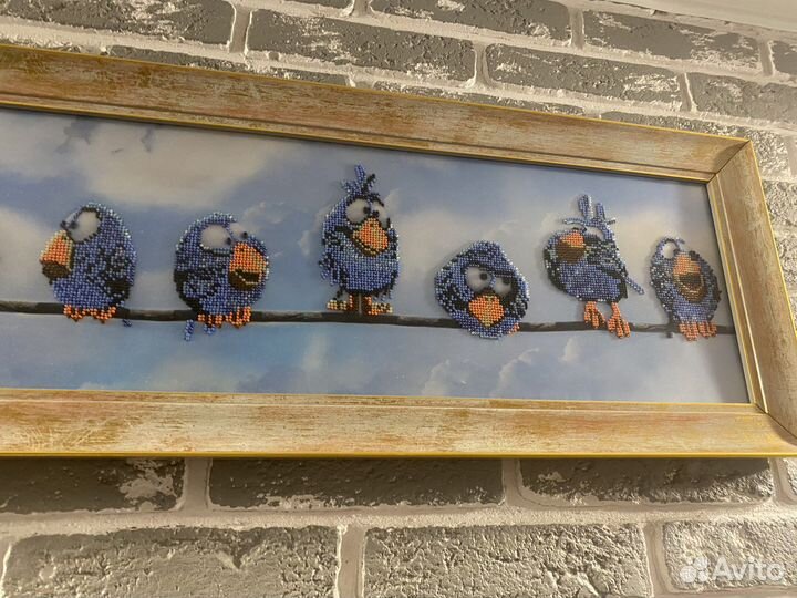 Картина в багете для детской